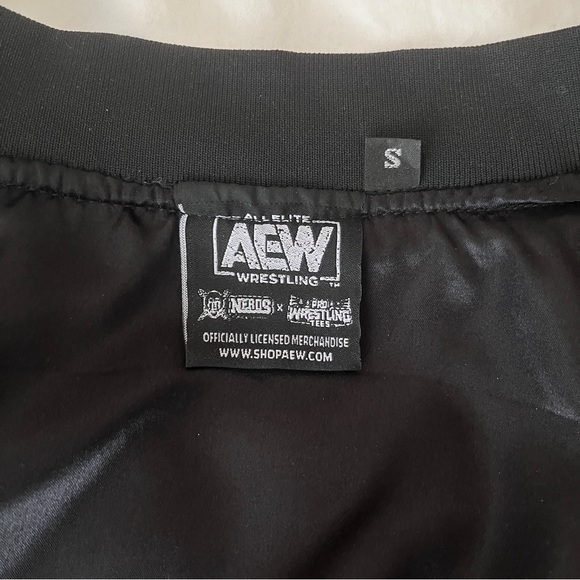 Inner Circle Satin Bomber Jacket (AEW) - Picture 4 of 4